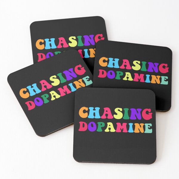 Item preview, Chasing Dopamine ADHD Sticker designed and sold by House Sparrow.