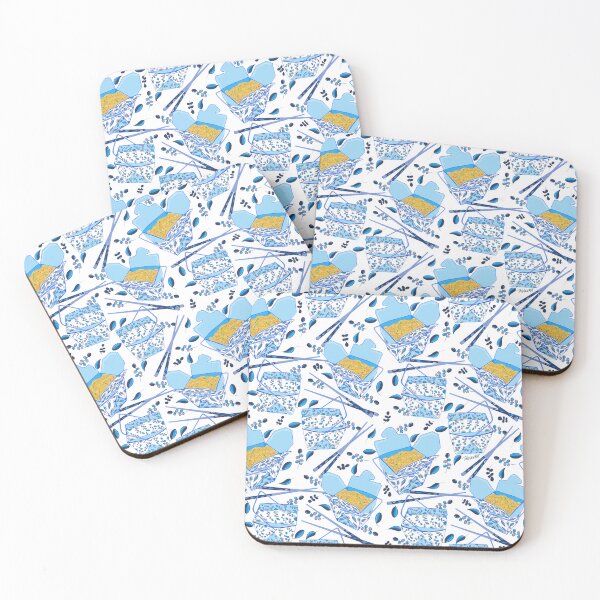 Item preview, Takeout-Blue designed and sold by deblevart.