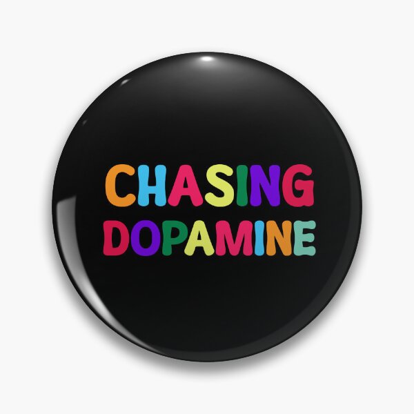Item preview, Chasing Dopamine ADHD Sticker designed and sold by House Sparrow.