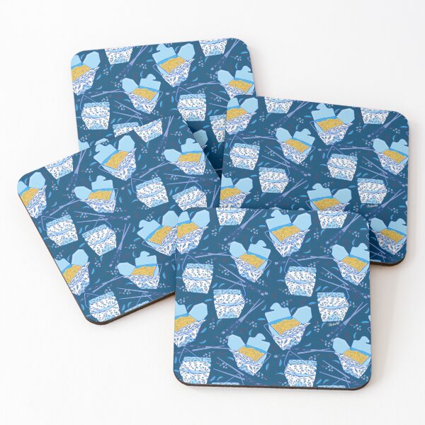 Item preview, Takeout-Blue Background designed and sold by deblevart.