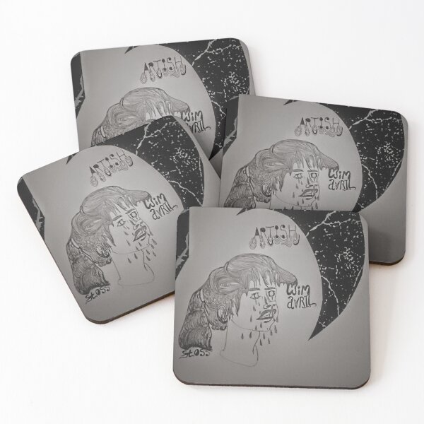 Item preview, Tears of the blind, black and white version designed and sold by Wim Avril Stoss.