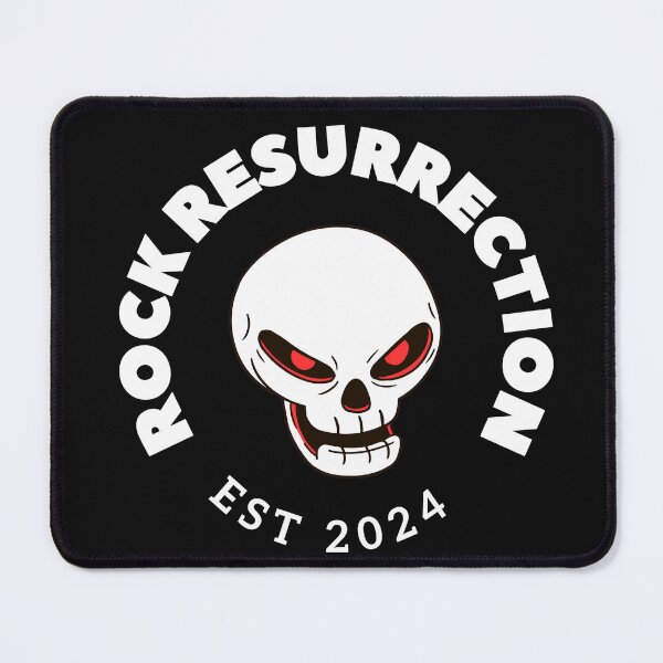 Item preview, Rock Resurrection Black Logo designed and sold by miggity--mack.