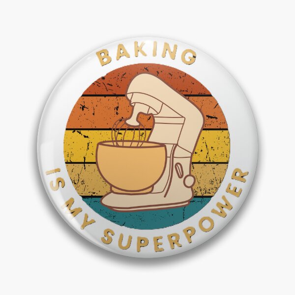 Item preview, Baking is my Superpower designed and sold by JLClassics.