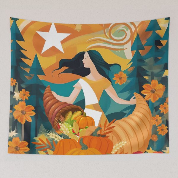 Item preview, Guiding Star Mother of Food for All Allegory designed and sold by Ciervo Primavera.
