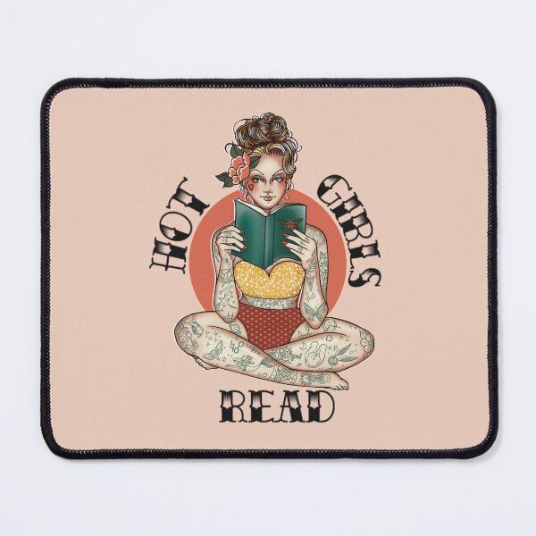 Item preview, Hot Girls Read Books designed and sold by Hollydawnasaur.