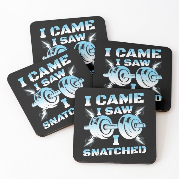 Item preview, I Came I Saw I Snatched Snatches Gift Idea Workout Gym designed and sold by HosvPrint .s.