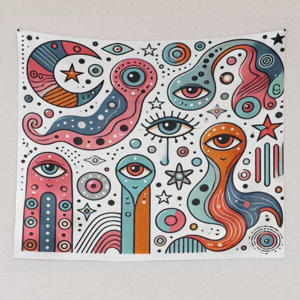 Item preview, Cosmic Creatures Reloaded Premium Trendy Best Gift designed and sold by Imaginarium of Chaos falcon88 .