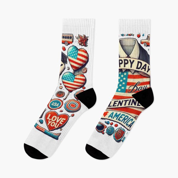Item preview, American Style Valentines: A Patriotic Love Celebration Day designed and sold by freackly.
