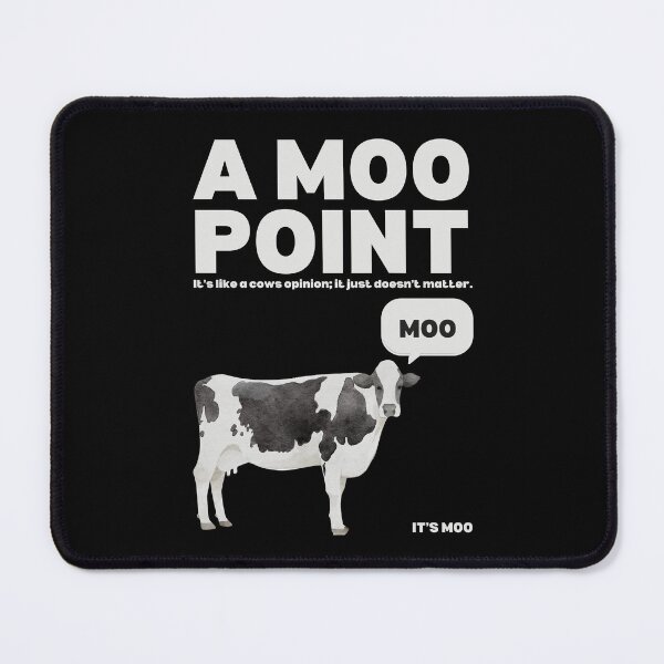 Item preview, A Moo Point designed and sold by pUNKnown.