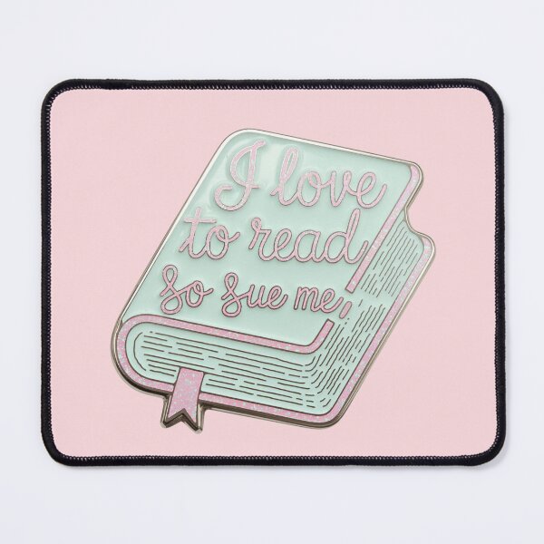 Item preview,  I Love to Read - Cute Book Lover Sticker for Readers, Fanfiction Fans, and Kindle Enthusiasts designed and sold by DEEPDesignsART.