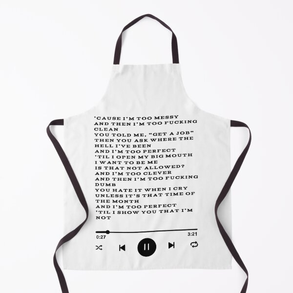 Item preview, "Messy" by lola Young lyrics design designed and sold by Ksuss.