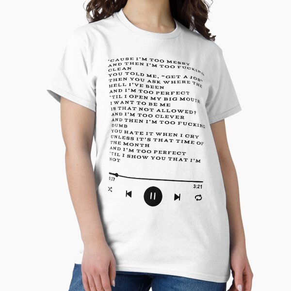 Item preview, "Messy" by lola Young lyrics design  designed and sold by Ksuss.