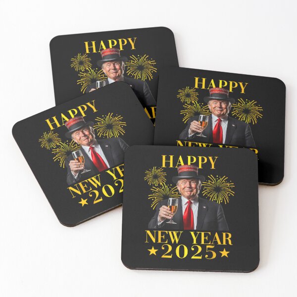 Item preview, Happy New Year 2025 Funny Trump New Year New America designed and sold by ALI-STORE-4Y.