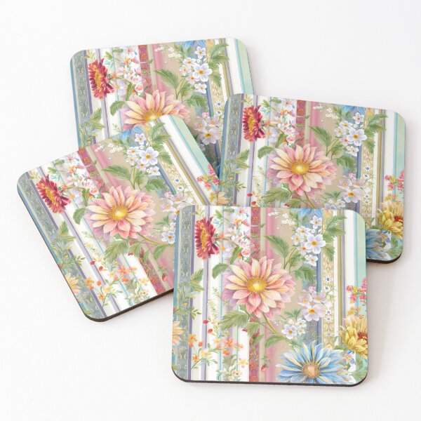 Item preview, Classic country cottage style floral and stripes outfits  designed and sold by Clara Fruggeri.