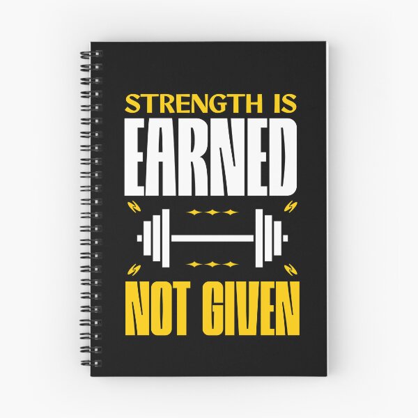 Item preview, Strength Is Earned Not Given Snatches Gift Idea Workout Gym designed and sold by HosvPrint .s.