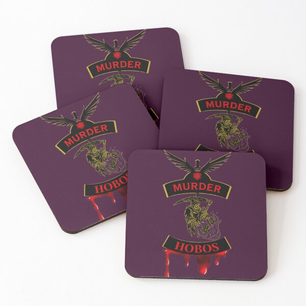 Item preview, Murder Hobos. Large Biker Patch Style designed and sold by Ferndragons.