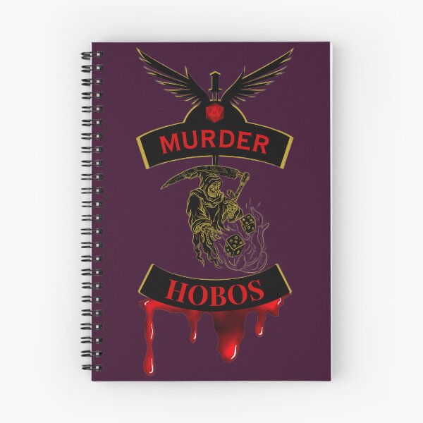 Item preview, Murder Hobos. Large Biker Patch Style designed and sold by Ferndragons.