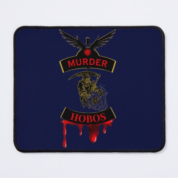 Item preview, Murder Hobos. Biker Style patch, coat of arms designed and sold by Ferndragons.