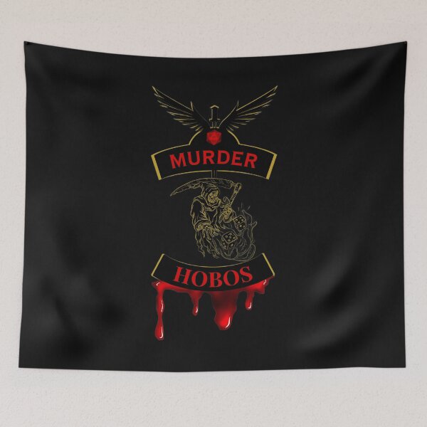 Artikelvorschau, Murder Hobos. Aufnäher im Biker-Stil. Wappen entworfen und verkauft von Ferndragons.