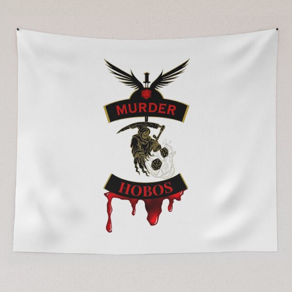 Item preview, Murder Hobos. Biker Style Patch. Coat of Arms designed and sold by Ferndragons.