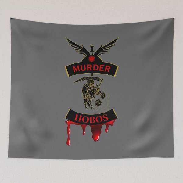 Artikelvorschau, Murder Hobos. Aufnäher im Biker-Stil. Wappen entworfen und verkauft von Ferndragons.