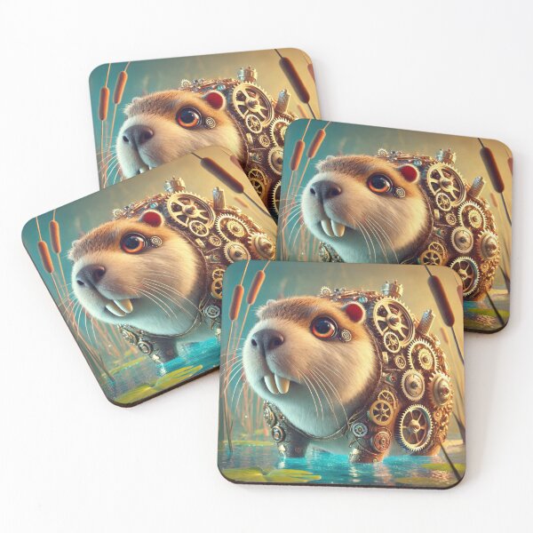 Item preview, Steampunk Nutria designed and sold by Sillytoe.