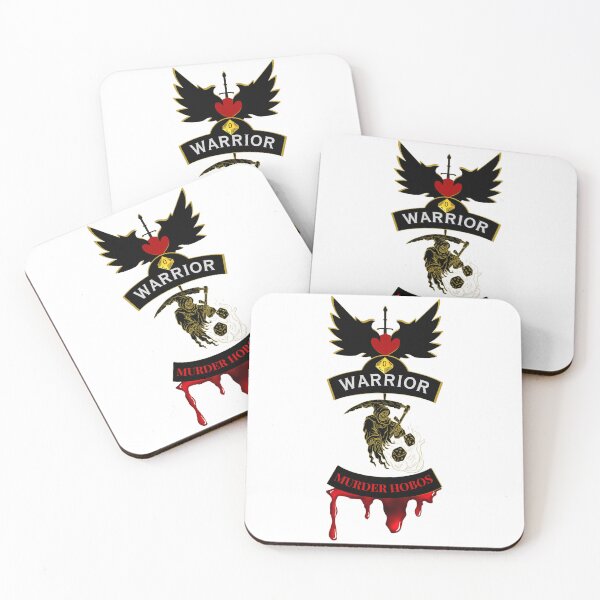 Item preview, Warrior. Murder Hobos. Biker Patch Style designed and sold by Ferndragons.