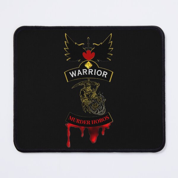 Item preview, Warrior. Murder Hobos. Biker Patch Style designed and sold by Ferndragons.