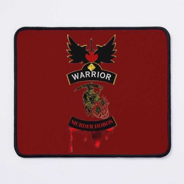 Item preview, Warrior. Murder Hobos. Biker Patch Style designed and sold by Ferndragons.