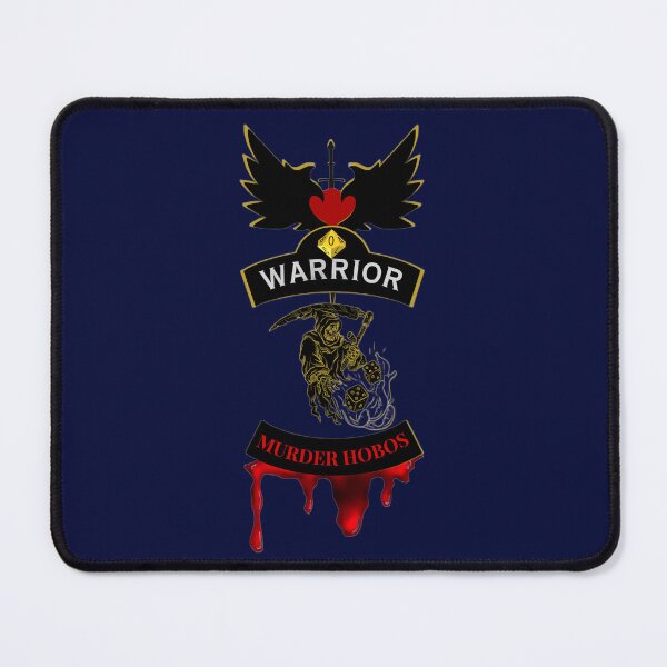 Item preview, Warrior. Murder Hobos. Biker Patch Style designed and sold by Ferndragons.