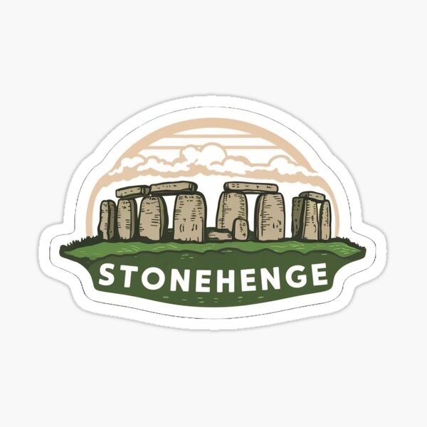 Item preview, Stonehenge sticker designed and sold by BABA1655.