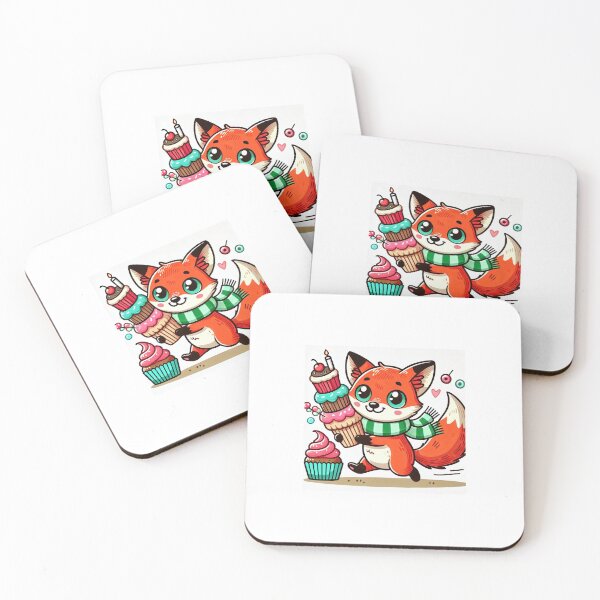 Item preview, Sweet Treats Fox designed and sold by WildWaveStylez.