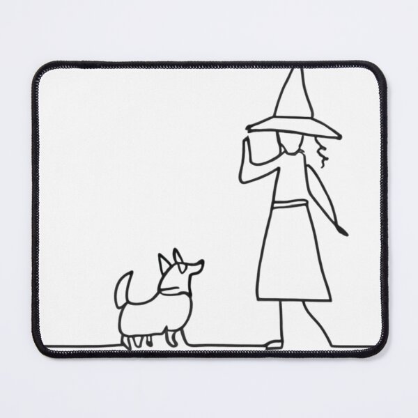 Item preview, Witch And Dog designed and sold by happydobby.