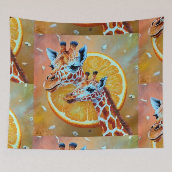 Item preview, Cool Ts - Orange Giraffe  designed and sold by CanvasCarousel.