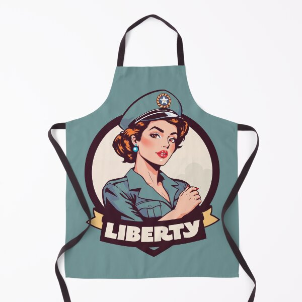 Item preview, Liberty, military pinups designed and sold by BestRebel.