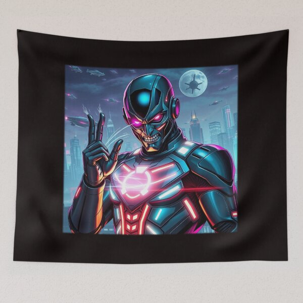 Item preview, abstract figure bad hero fantasy designed and sold by timedesignkardi.