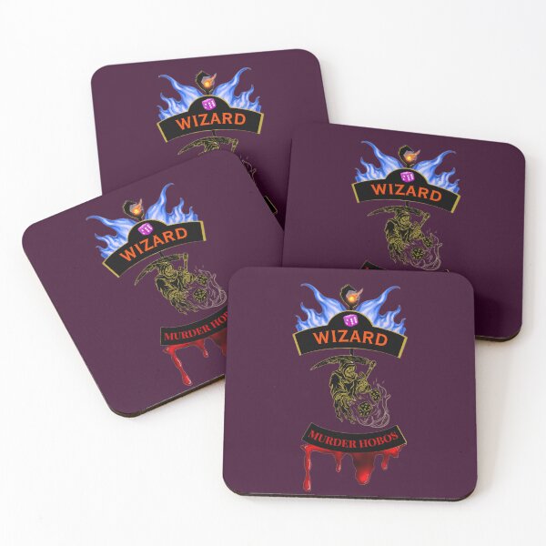 Item preview, Wizard. Murder Hobos. Biker Patch Style designed and sold by Ferndragons.