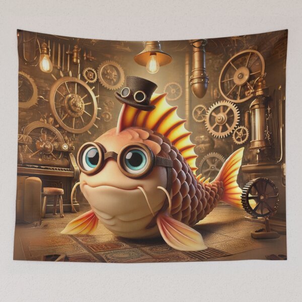 Item preview, Steampunk Oarfish designed and sold by Sillytoe.