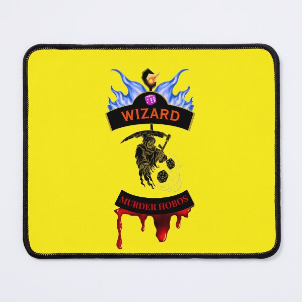 Item preview, Wizard. Murder Hobos. Biker Patch Style designed and sold by Ferndragons.