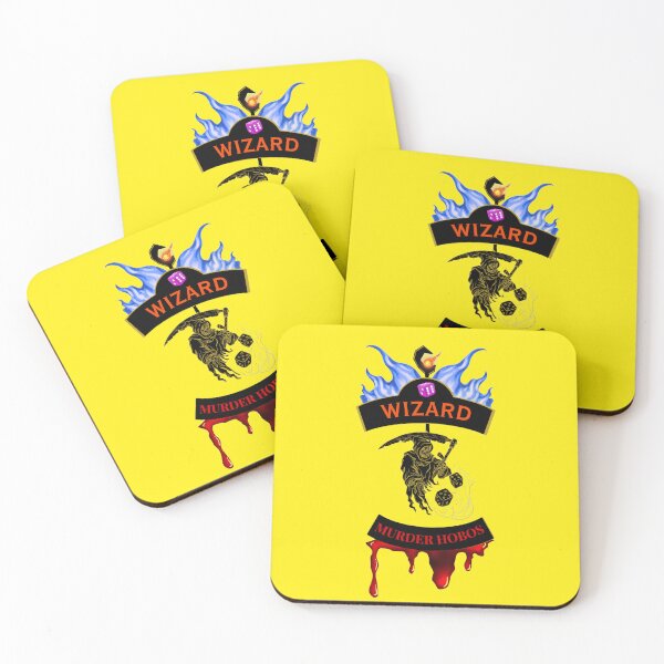 Item preview, Wizard. Murder Hobos. Biker Patch Style designed and sold by Ferndragons.