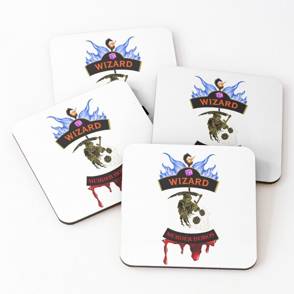 Item preview, Wizard. Murder Hobos. Biker Patch Style designed and sold by Ferndragons.