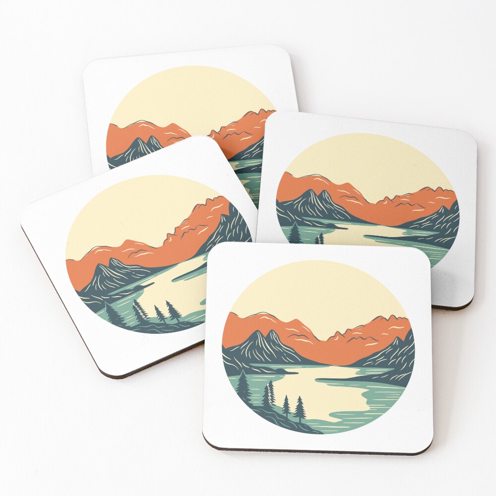 Item preview, Coasters (Set of 4) designed and sold by LimitlessAveCo.