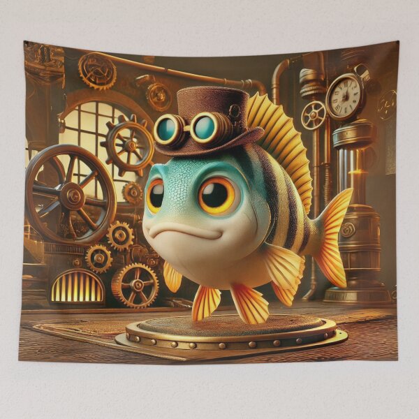 Item preview, Steampunk Ocean Perch designed and sold by Sillytoe.