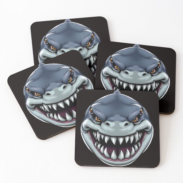Item preview, shark motif, jaws, horror designed and sold by timedesignkardi.