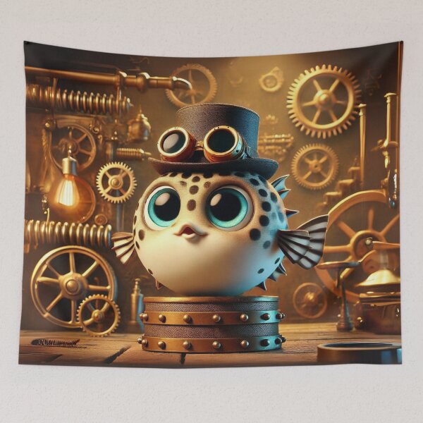 Item preview, Steampunk Ocean Pout designed and sold by Sillytoe.