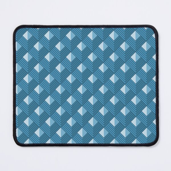 Item preview, Mid-Century Modern Half-Tone Diamonds - Blue Moon designed and sold by IronCrip.
