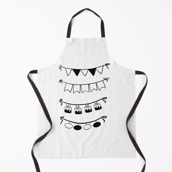Item preview, Chic Bunting: Minimalist Black & White Line Art designed and sold by RM-Journey.
