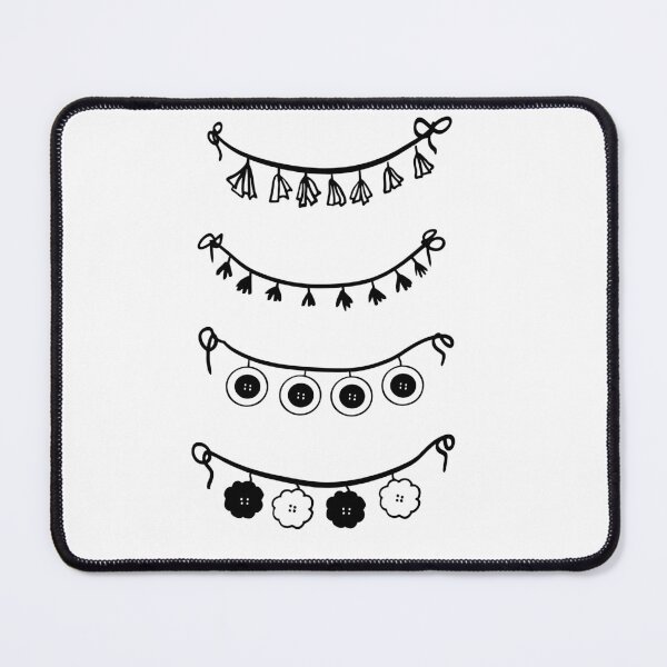 Item preview, Festive Strings: Simple Bunting Illustrations designed and sold by RM-Journey.