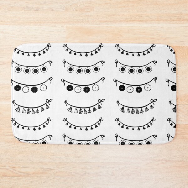 Item preview, Festive Strings: Simple Bunting Illustrations designed and sold by RM-Journey.