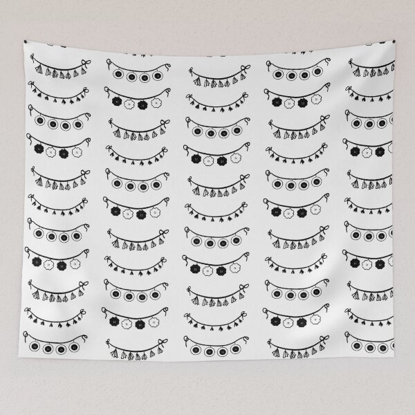 Item preview, Festive Strings: Simple Bunting Illustrations designed and sold by RM-Journey.